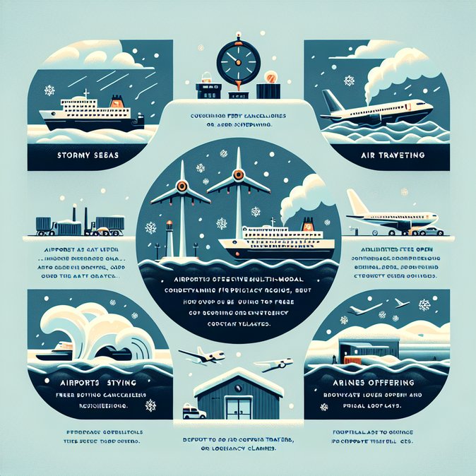 Storm Goretti Triggers Ferry Rescheduling and Travel Warnings Across Ireland
