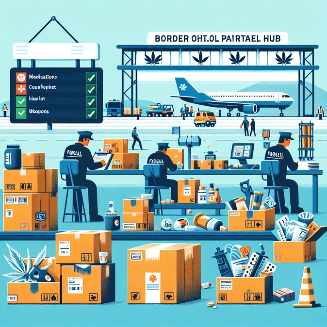 Swiss Customs Seizes 1,088 Prohibited Parcels in Zurich Region Spotlight Check