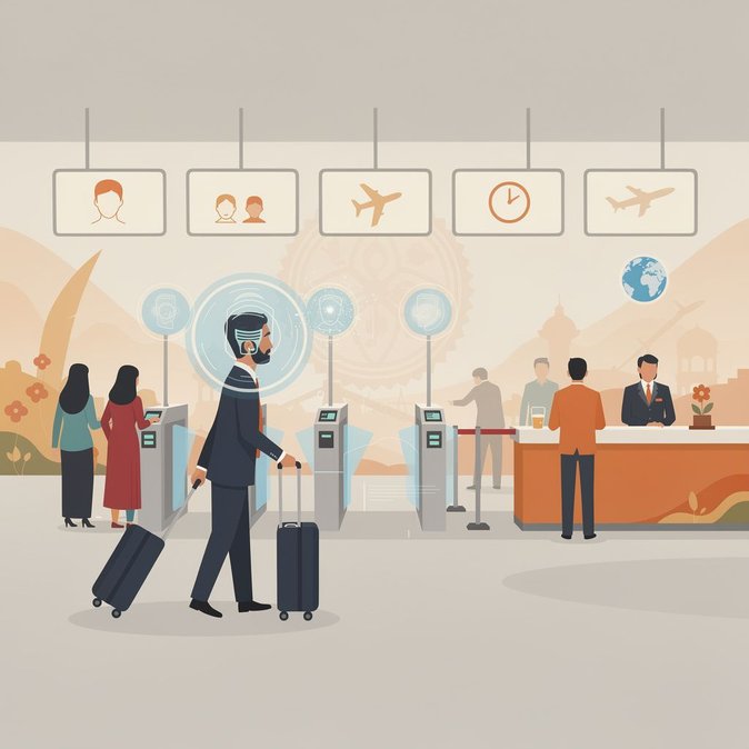 DigiYatra facial-recognition app expands to 17 Indian airports, promises five-minute entry for domestic flyers