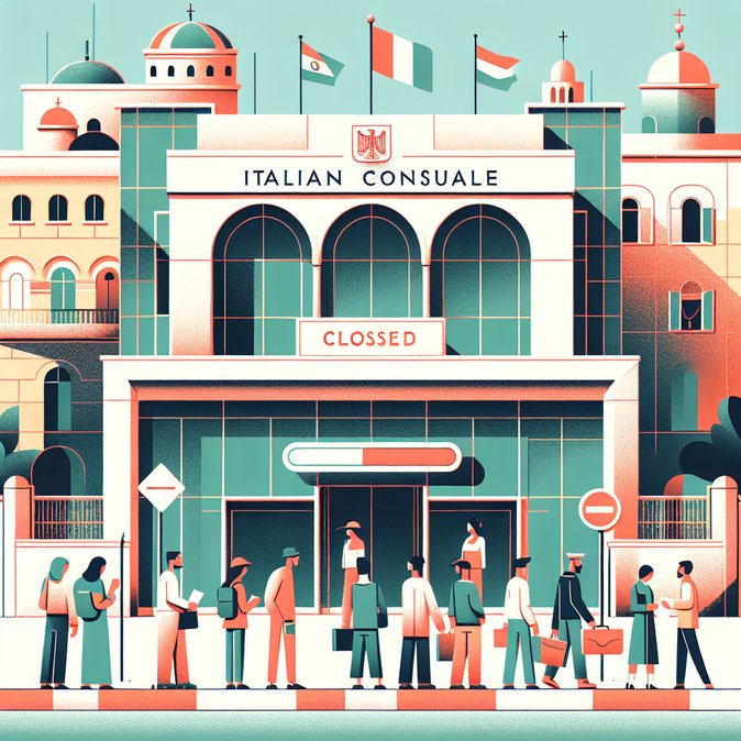 Italian Consulate in Jerusalem to Suspend All Services 28–29 January