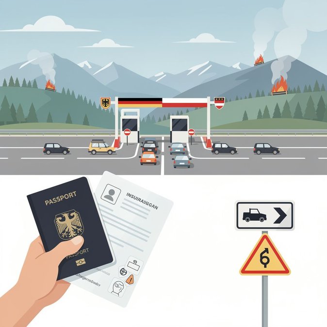 German Foreign Office Updates Travel Advice for Austria: Border Checks and Summer Crowds