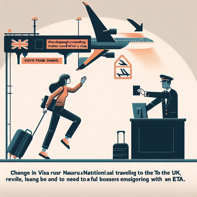 End of transition period: Nauru nationals now need a full UK visa for travel or transit