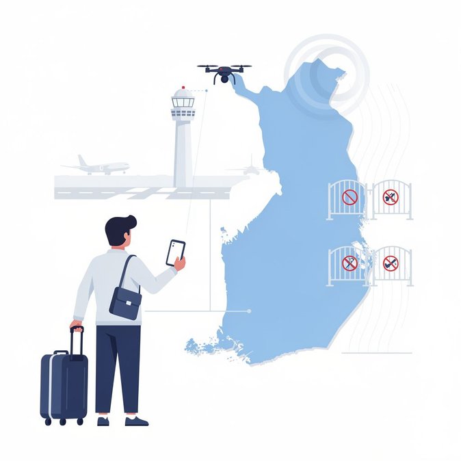 Germany updates Finland travel advisory after repeated drone incursions