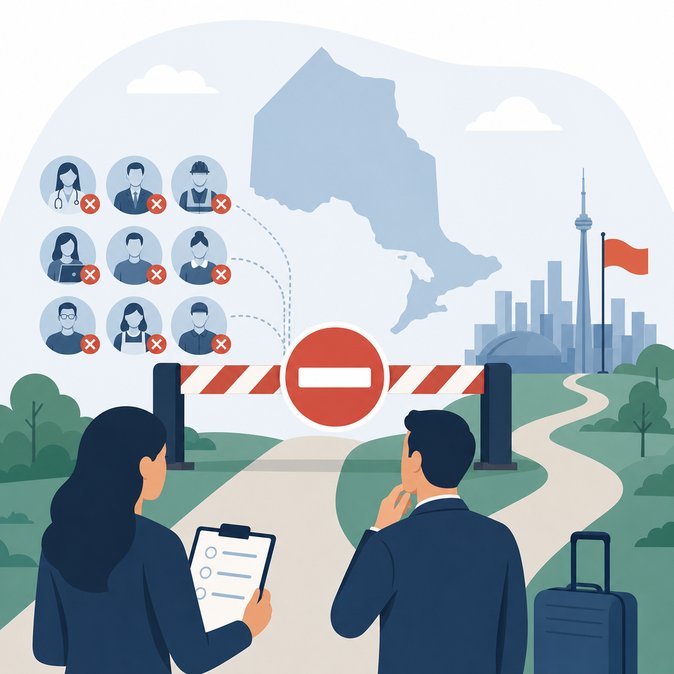 Ontario shutters all nine immigration streams under its Provincial Nominee Program