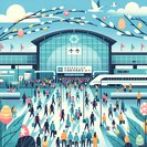 Holiday exodus: 1.1 million border crossings on first day of Easter-Qingming break