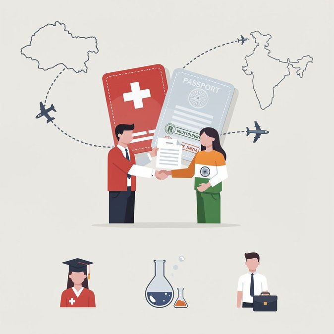 Switzerland and India sign Migration & Mobility Partnership and Young-Professionals scheme