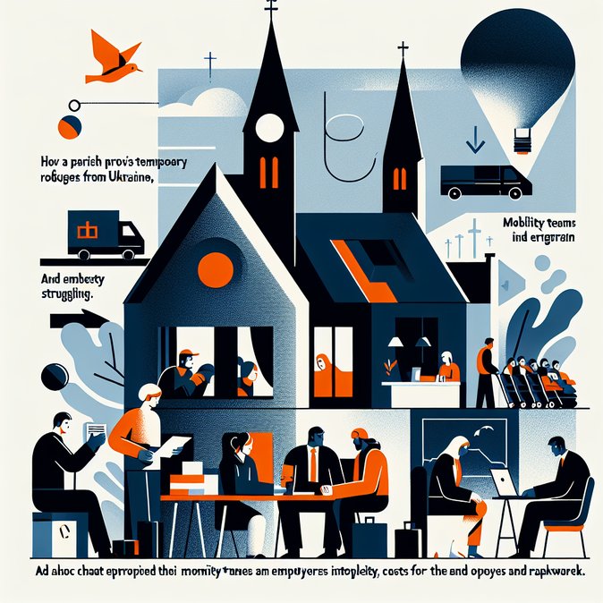 Vienna parish opens emergency shelter as Ukraine refugees left without federal reception