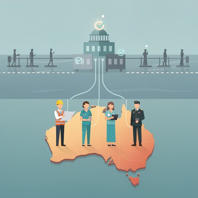 Interior impulsa la Directiva Ministerial 119, reorganizando la lista de prioridades para visas de trabajadores calificados en Australia