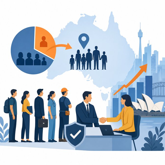 Budget 2026-27 Keeps Migration Cap at 185,000 but Shifts 70 % of Places On-shore