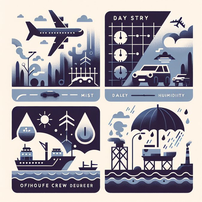 Week-Ahead Forecast Points to Misty Mornings, Rising Humidity and Intermittent Rain Across the Emirates