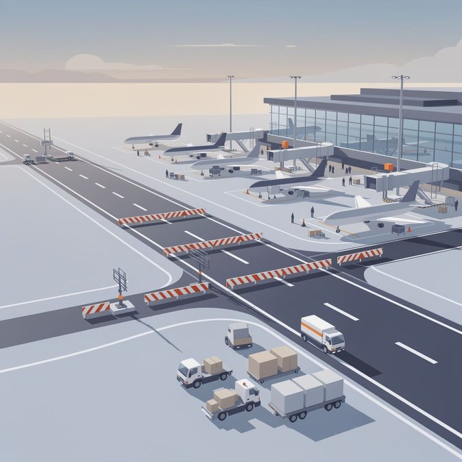 Prague Airport publishes weekend NOTAMs: taxiway closures and ILS outage may cause minor delays