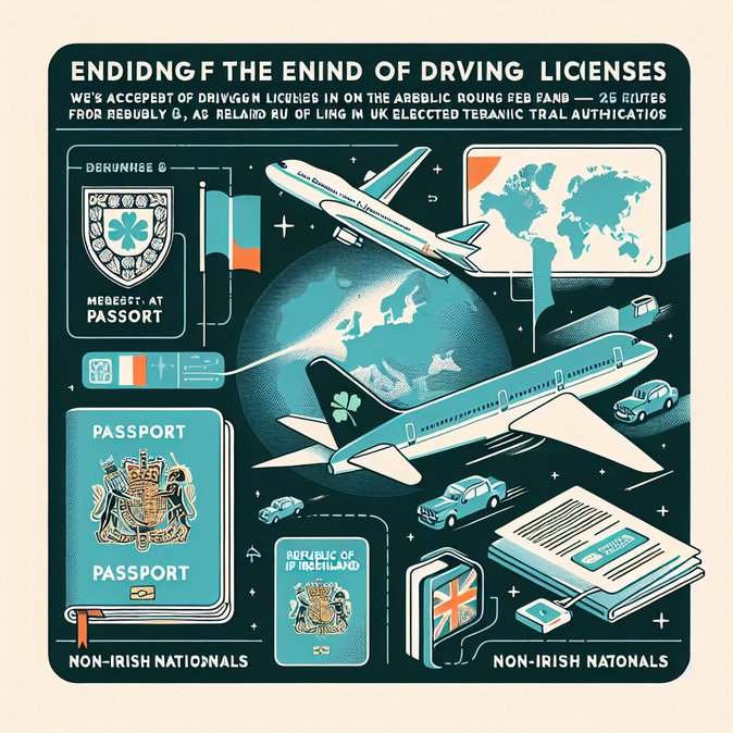 Aer Lingus to require passports on all Ireland–UK flights from 25 February