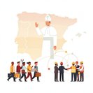 L’homélie d’adieu du Pape relance le débat politique sur l’intégration des migrants