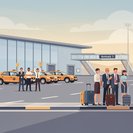Paphos Airport taxi drivers threaten indefinite strike over parking capacity