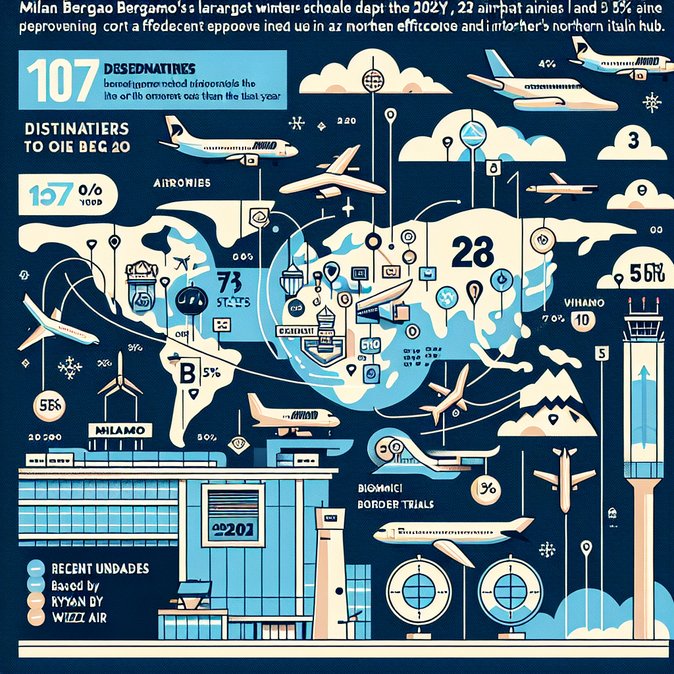 Milan Bergamo Airport launches record-breaking winter 2025/26 schedule