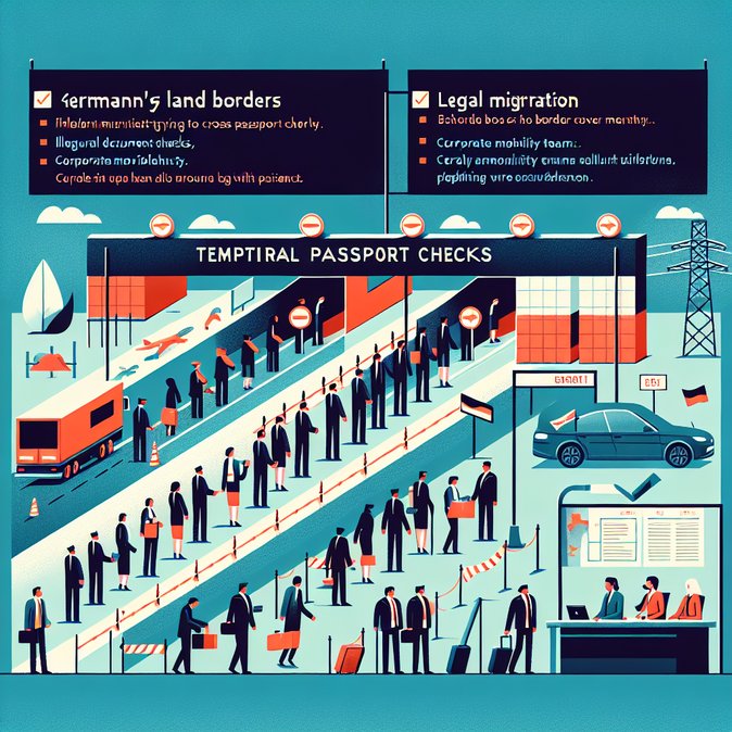 Germany Extends Land-Border Checks for Another Six Months