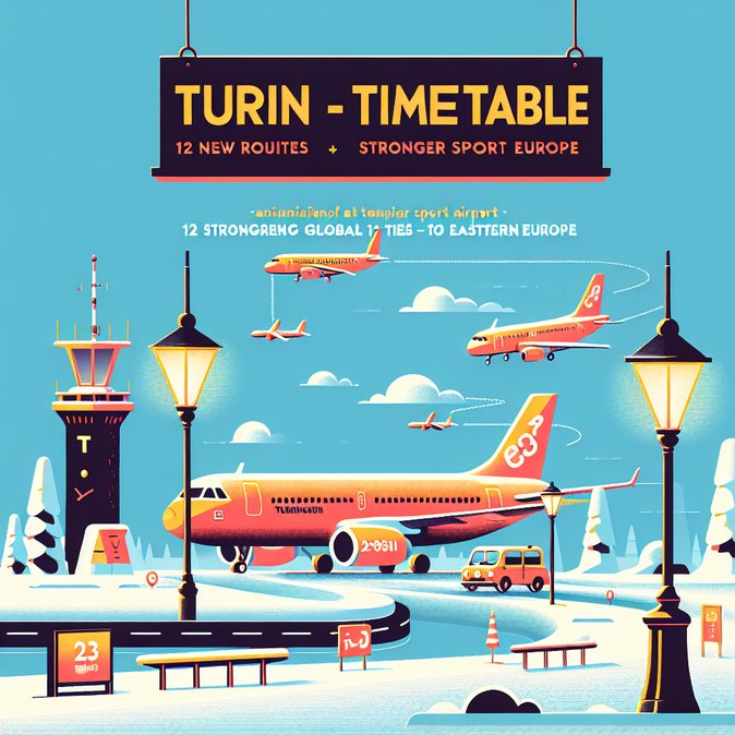 Turin Airport adds third based Ryanair jet and 12 new routes as winter timetable starts