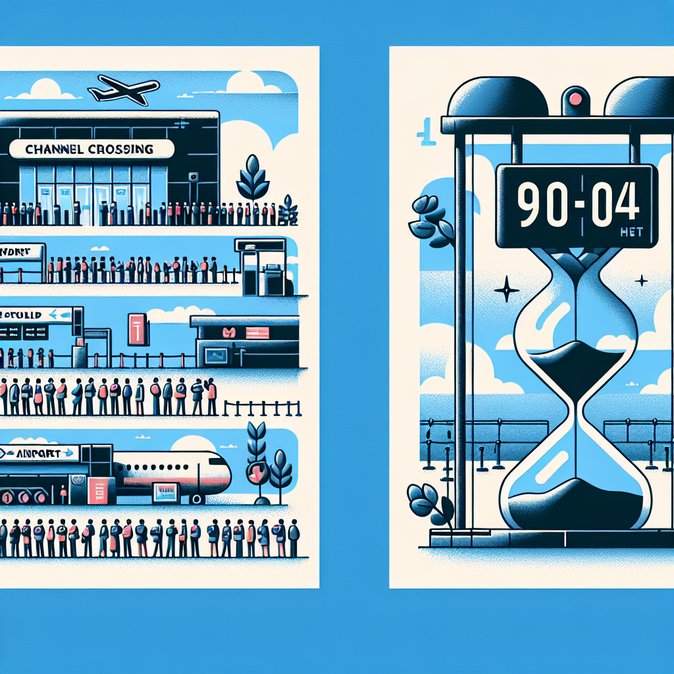 Francia enfrenta largas colas de varias horas mientras el Sistema de Entrada/Salida de la UE genera confusión sobre la regla 90/180 días