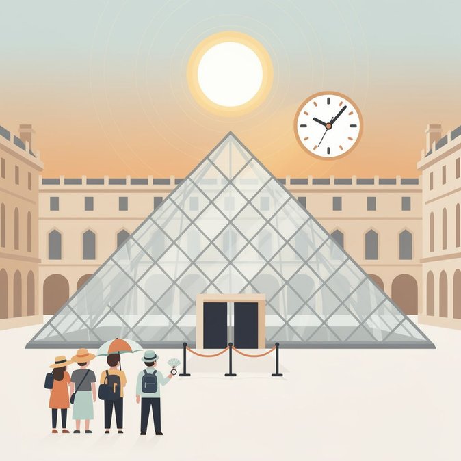 Louvre Announces Early Closure Through 13 July as Heatwave Intensifies