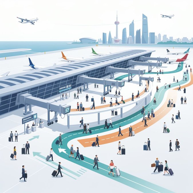 El Aeropuerto Internacional de Shanghai Pudong lidera China en volumen de pasajeros internacionales