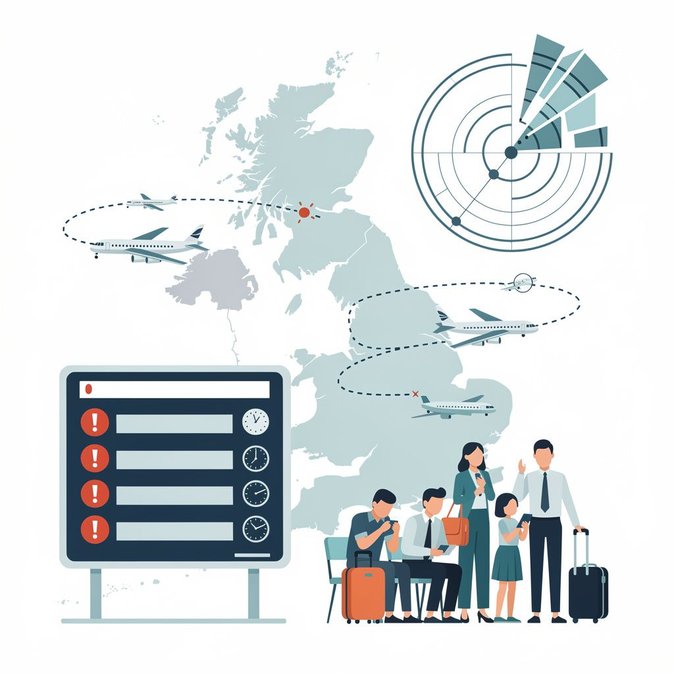 UK air-traffic control glitch triggers fresh wave of flight delays in Ireland