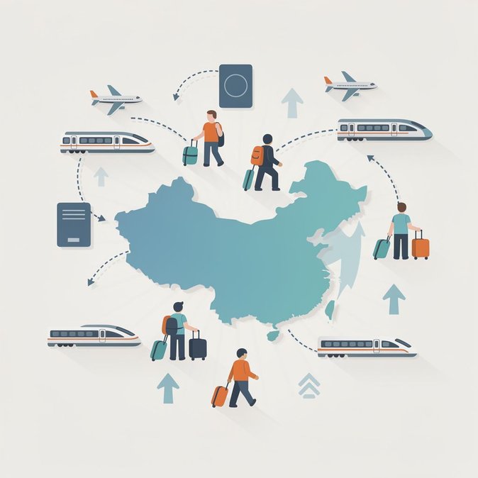 La Chine enregistre un record de 369 millions de passages frontaliers au premier semestre 2026