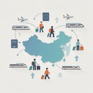 La Chine enregistre un record de 369 millions de passages frontaliers au premier semestre 2026
