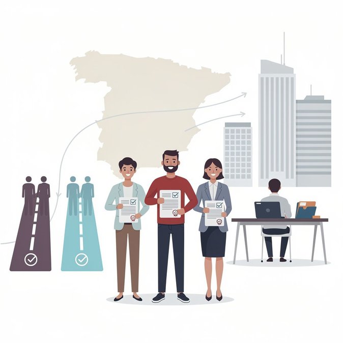 New guidance clarifies how foreign residents can shift to Spain’s ‘cuenta ajena’ work permit in 2026