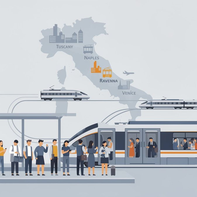 Vague de grèves dans les transports locaux perturbe la mobilité dans six villes italiennes