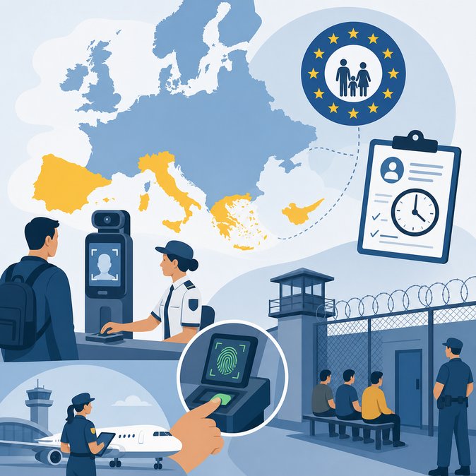 EU Migration & Asylum Pact enters into force on 12 June—front-line states brace for mandatory border screening