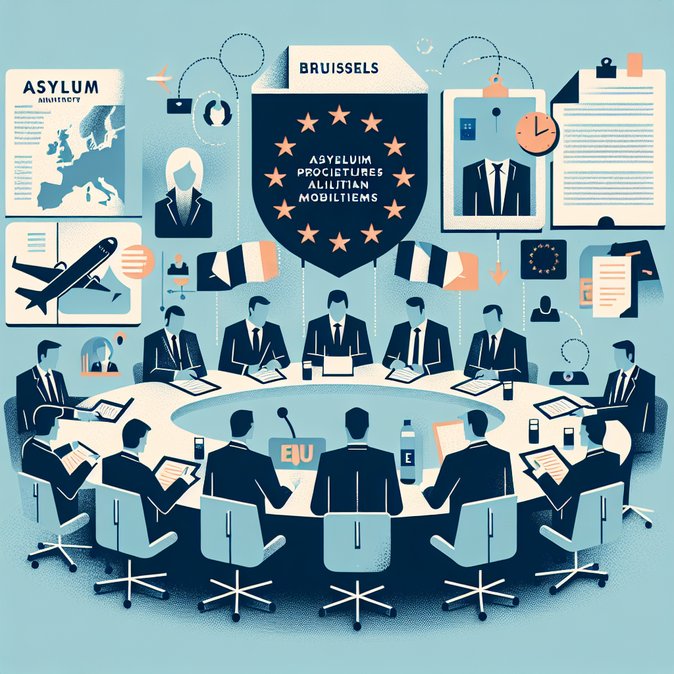 EU ministers in Brussels seal breakthrough on asylum procedures and ‘safe country’ lists