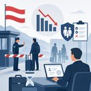 Austria registra la cifra más baja de solicitudes de asilo en una década mientras el gobierno intensifica los controles fronterizos