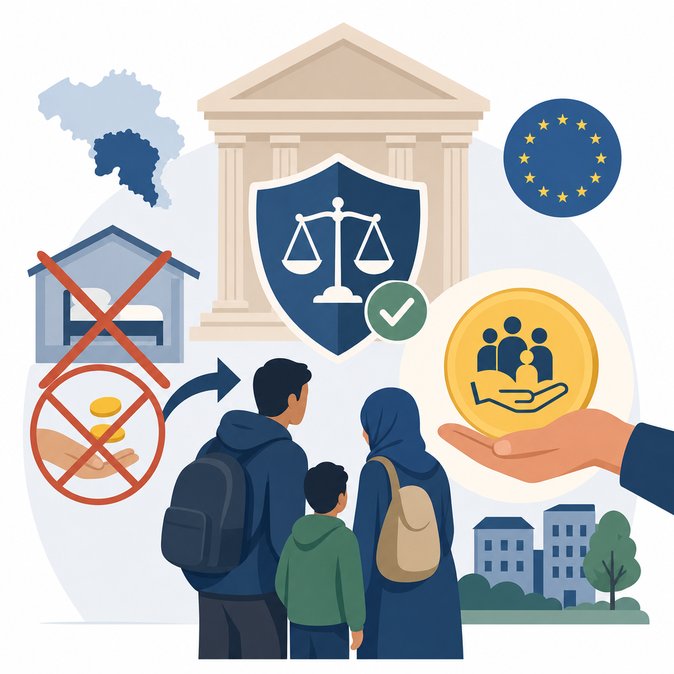 Belgian Constitutional Court restores cash-support option for asylum seekers