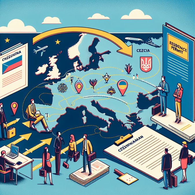 Chequia presenta un permiso especial de residencia a largo plazo de cinco años para ucranianos desplazados