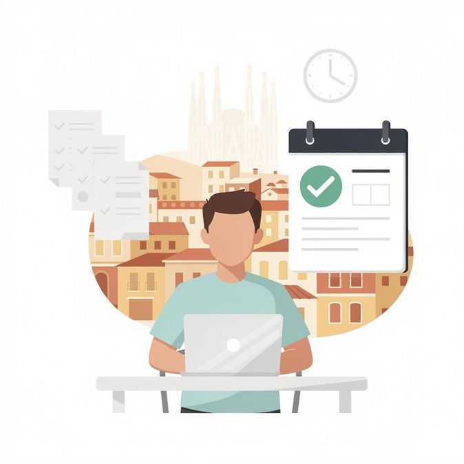 إسبانيا تبسط إجراءات تجديد تأشيرة الرحل الرقمي، مع التركيز على الالتزام الضريبي