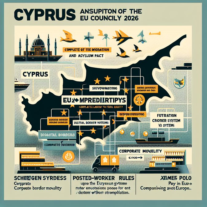 Cyprus Takes Over EU Council Presidency, Puts Migration and Mobility at Centre Stage