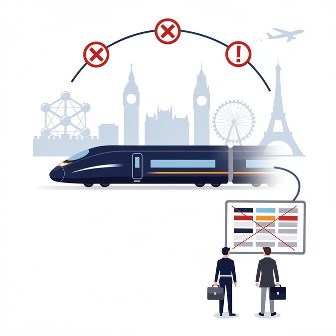 Eurostar cancels dozens of Belgium–UK services between 10 – 14 July amid operational restrictions