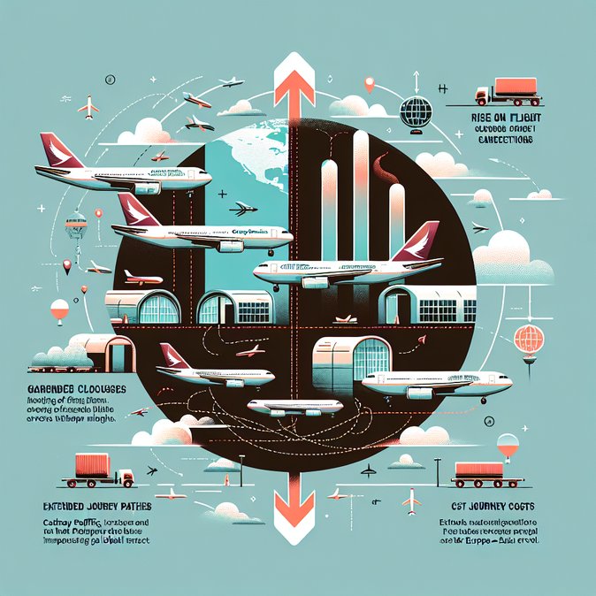 West-Asia airspace shutdown cancels 3,400 flights and pressures Hong Kong supply chains