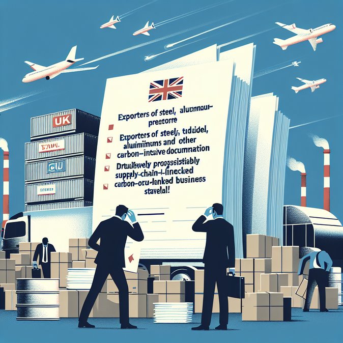英国出口商面临“脱欧式”繁琐手续，布鲁塞尔拒绝圣诞前对碳边境调节机制（CBAM）给予豁免
