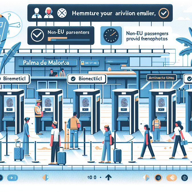 Palma de Mallorca Activates EU Biometric Entry/Exit System, Joining Madrid