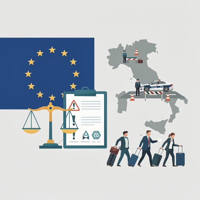 Le rapport de l'UE sur l'état de droit critique les décrets sécurité 2025-26 de l'Italie et son durcissement de la politique migratoire
