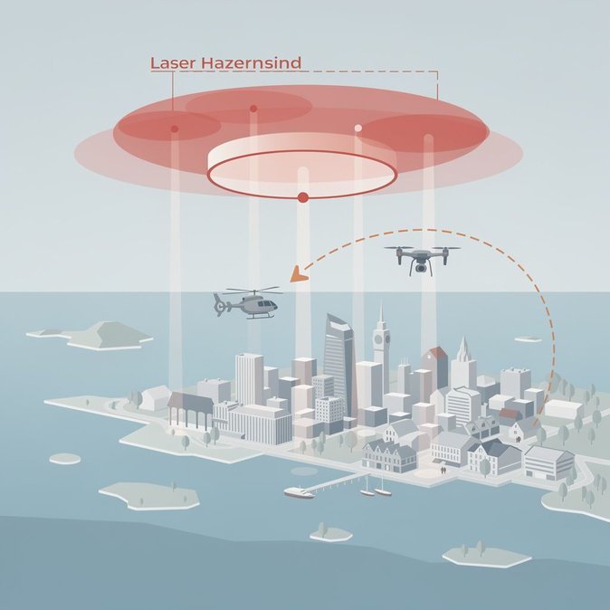 Laser shows near Helsinki prompt night-time flight restrictions 29 July – 1 August