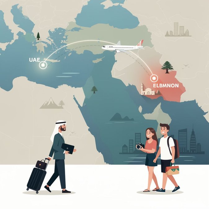 الإمارات ترفع الحظر المفروض منذ أربع سنوات على سفر مواطنيها إلى لبنان