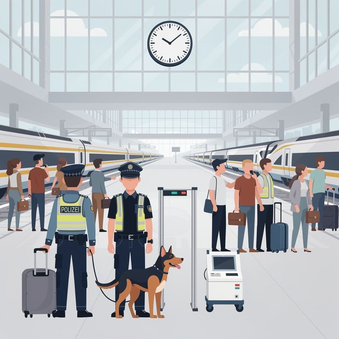 Bundespolizei Launches Three-Day Security Surge at Germany’s Busiest Rail Hubs