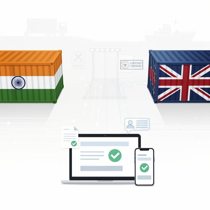 ICEGATE Issues Same-Day Guidance on Rules of Origin as India-UK CETA Enters Operational Phase