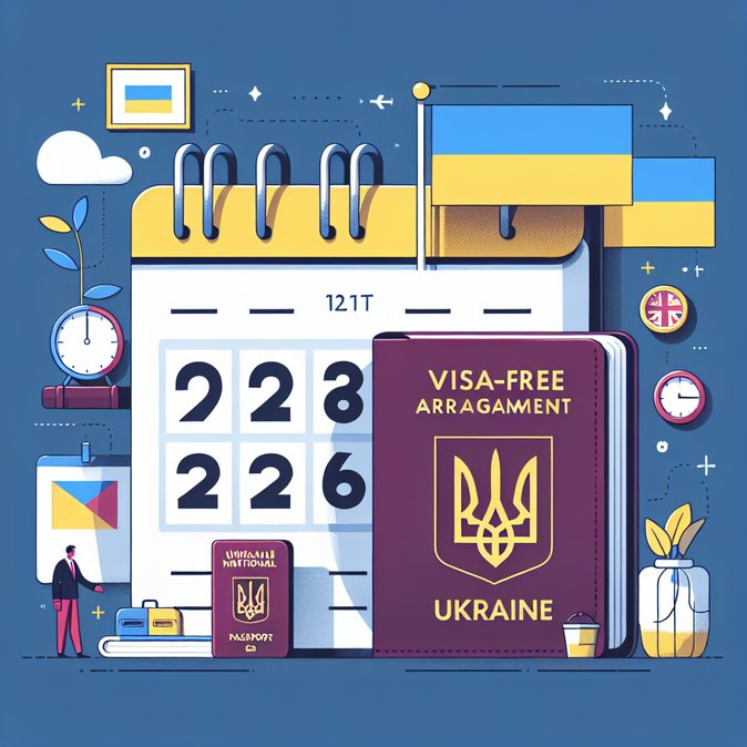 Ukraine extends visa-free entry for UK citizens to January 2026