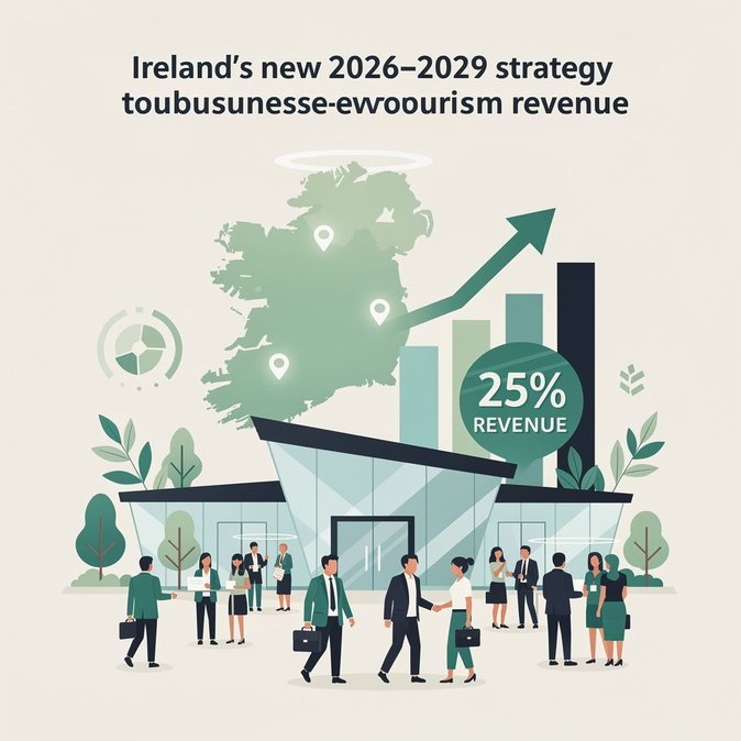Fáilte Ireland lance sa stratégie tourisme d'affaires 2026-2029 pour dynamiser les réunions internationales