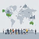 Government maps 1,148 Brazil–North America flights for 2026 FIFA World Cup spectators