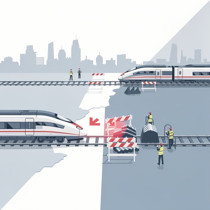 Un sabotage présumé aux Pays-Bas paralyse les trains transfrontaliers, laissant des passagers belges bloqués