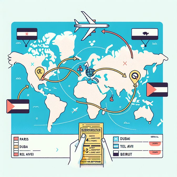 Air France cancels and delays 70 long-haul services amid Middle East risk review